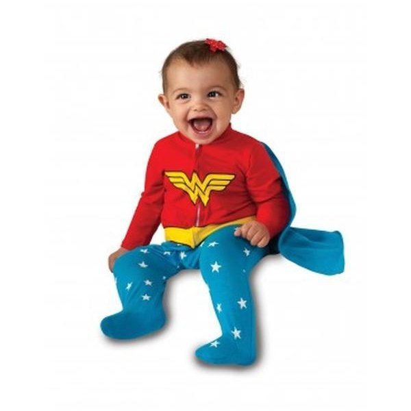 Wonder Woman Romper Size 6 12 Mnths - Jokers Costume Mega Store