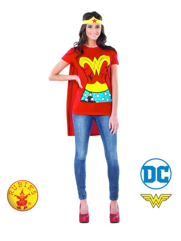 Wonder Woman Tshirt Size L - Jokers Costume Mega Store