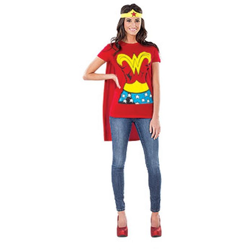 Wonder Woman Tshirt Size M - Jokers Costume Mega Store