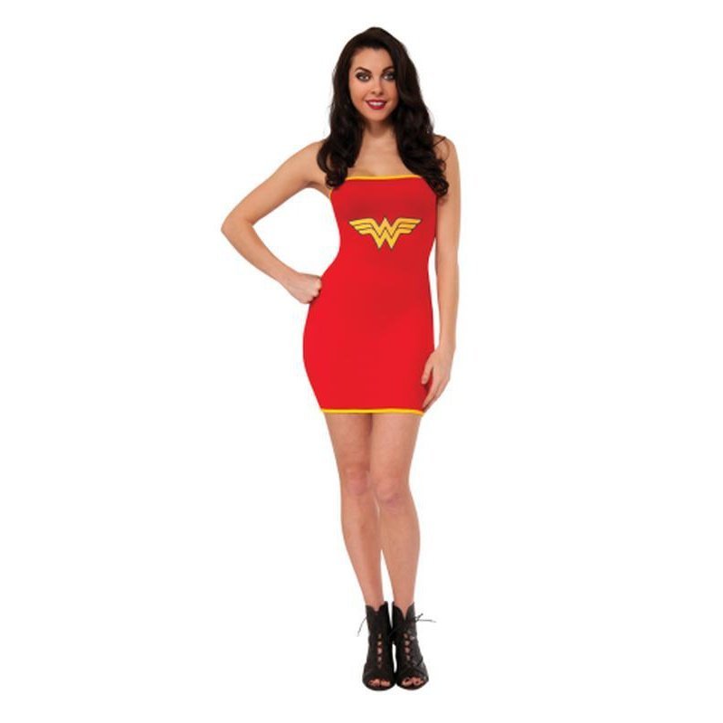 Wonder Woman Tube Dress Size S - Jokers Costume Mega Store