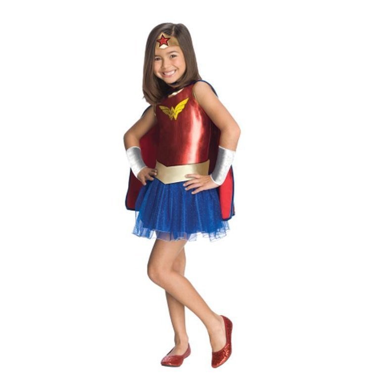 Wonder Woman Tutu Costume Size S - Jokers Costume Mega Store