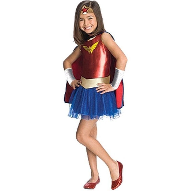Wonder Woman Tutu Costume Size Todddler - Jokers Costume Mega Store
