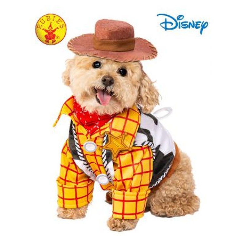 Woody Toy Story Pet Costume Size Medium - Jokers Costume Mega Store