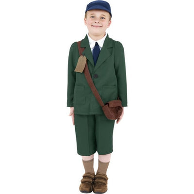 World War II Evacuee Boy Costume - Jokers Costume Mega Store