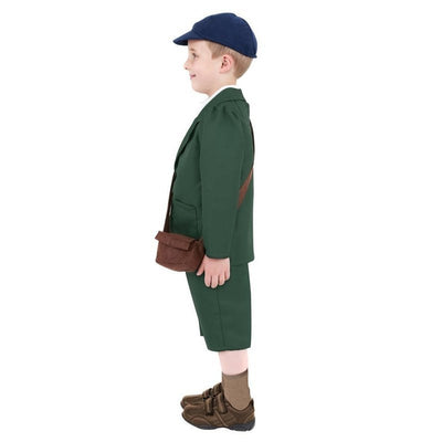 World War II Evacuee Boy Costume - Jokers Costume Mega Store