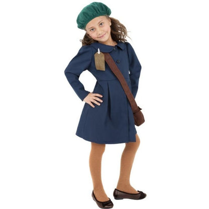 World War Ii Evacuee Girl Costume - Jokers Costume Mega Store