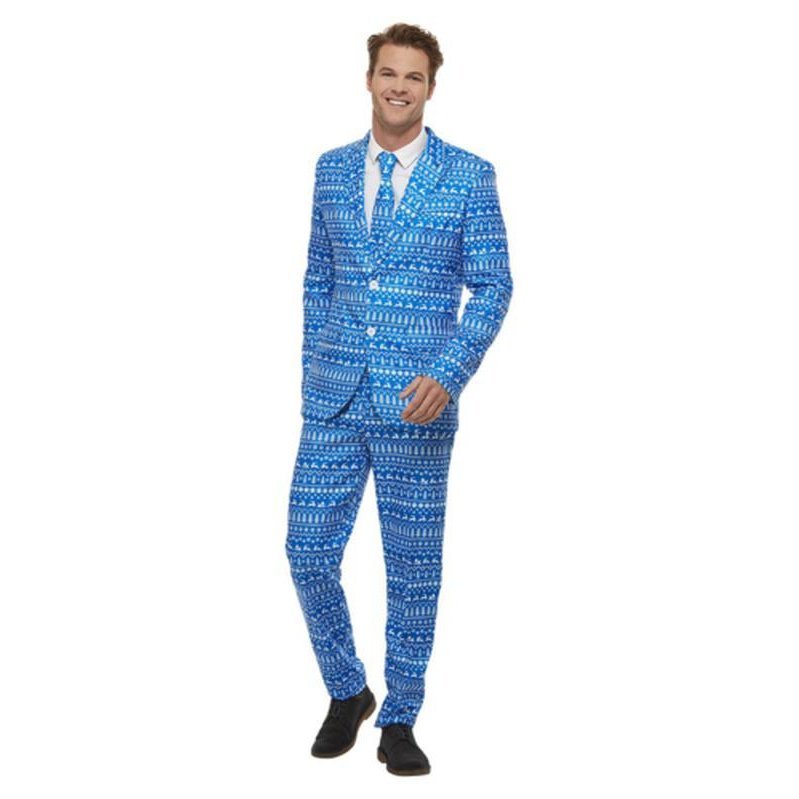 Wrapping Paper Suit, Multi Coloured - Jokers Costume Mega Store