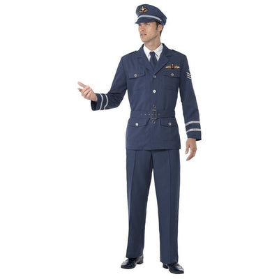 Ww2 Air Force Captain Costume - Jokers Costume Mega Store