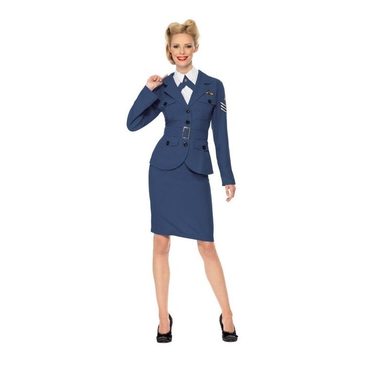 Ww2 Air Force Female Captain - Jokers Costume Mega Store
