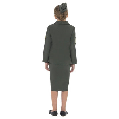 WW2 Army Girl Costume - Jokers Costume Mega Store