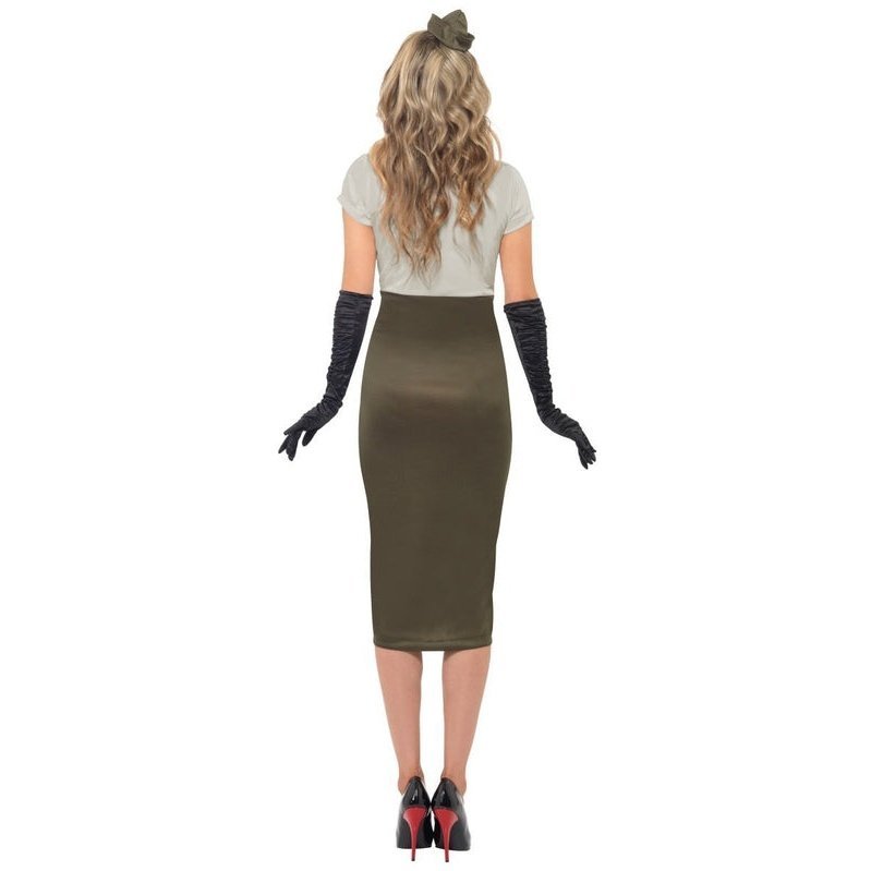 Ww2 Army Pin Up Spice Darling Costume - Jokers Costume Mega Store