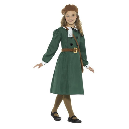 Ww2 Evacuee Girl Costume - Jokers Costume Mega Store