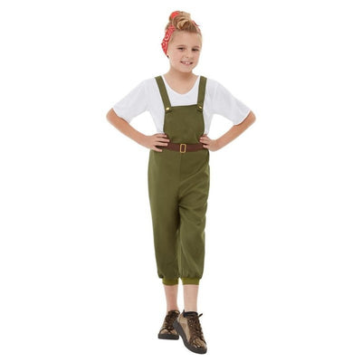 Ww2 Little Land Girl Costume - Jokers Costume Mega Store