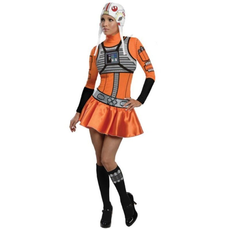 X Wing Fighter Female Costume Size S - Jokers Costume Mega Store