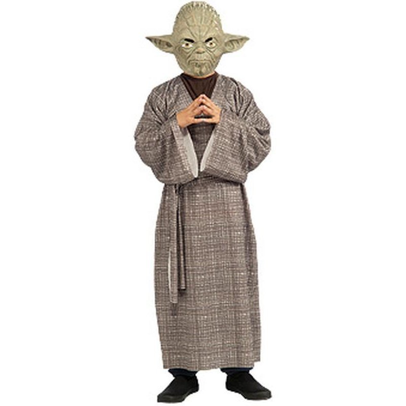 Yoda Deluxe Child Costume Size L - Jokers Costume Mega Store