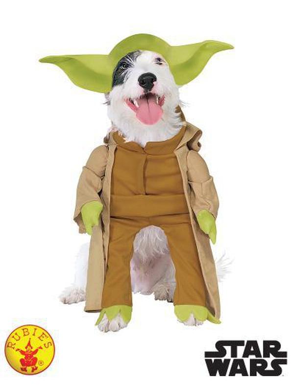 Yoda Deluxe Pet Costume Size L - Jokers Costume Mega Store