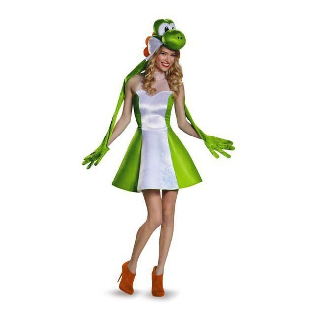 Yoshi Female Version Costume - Jokers Costume Mega Store