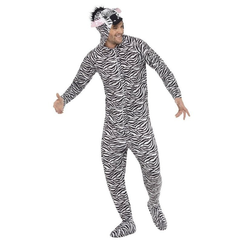 Zebra Costume, Adult - Jokers Costume Mega Store