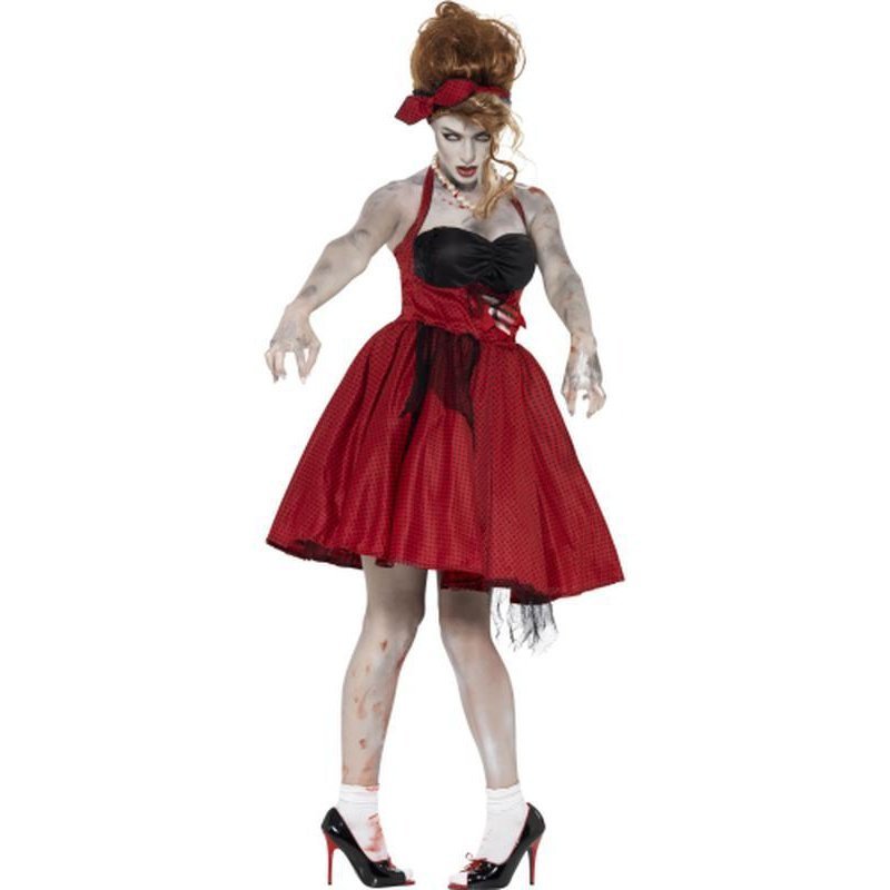 Zombie 50s Rockabilly Costume - Jokers Costume Mega Store