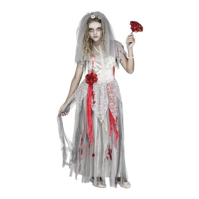 Zombie Bride, Child - Jokers Costume Mega Store