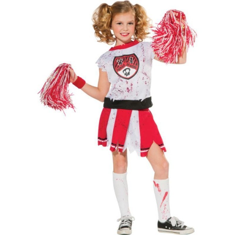 Zombie Cheerleader Size L - Jokers Costume Mega Store