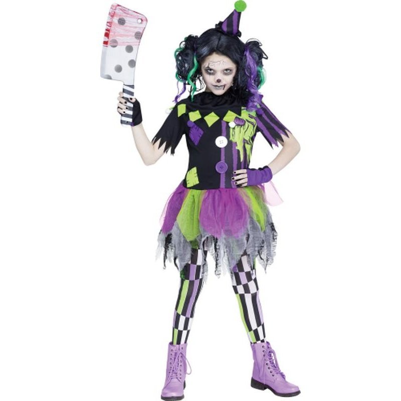 Zombie Clown Child Costume - Jokers Costume Mega Store
