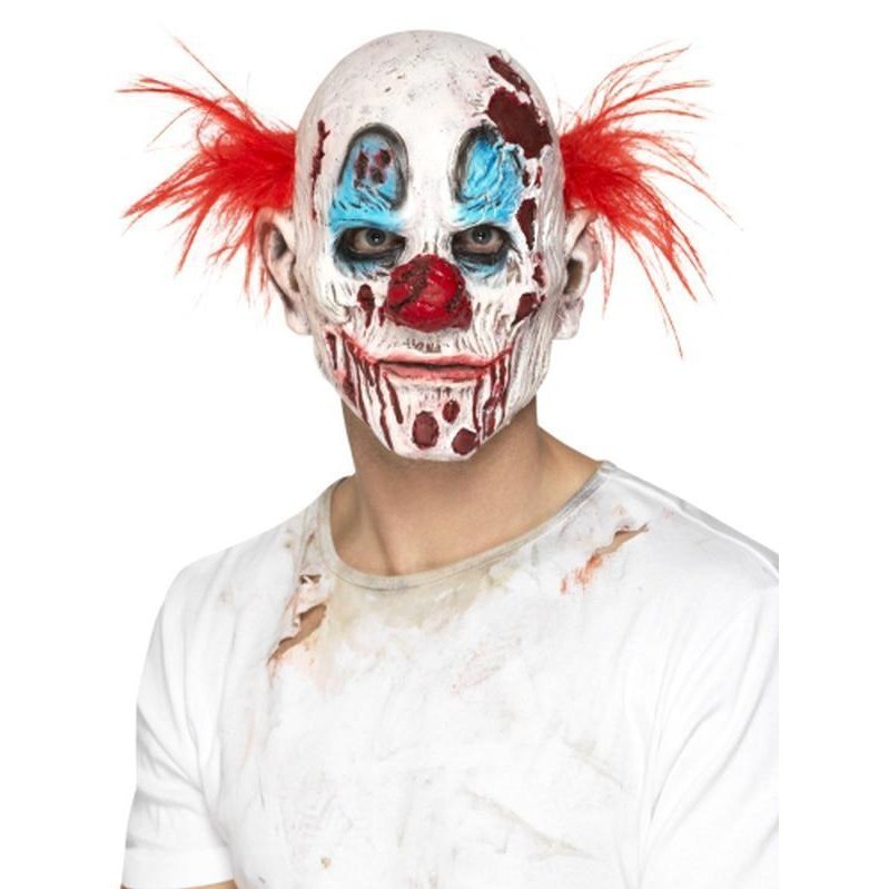 Zombie Clown Mask, Foam Latex - Jokers Costume Mega Store