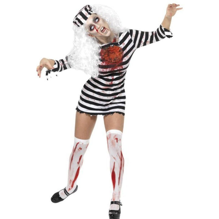 Zombie Convict Costume, Dress - Jokers Costume Mega Store