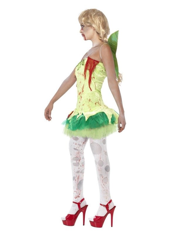 Zombie Fairy Costume, Latex Chest - Jokers Costume Mega Store