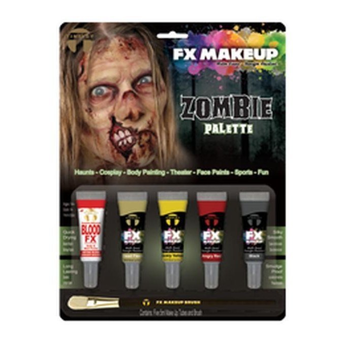 Zombie – Fx Makeup Set - Jokers Costume Mega Store