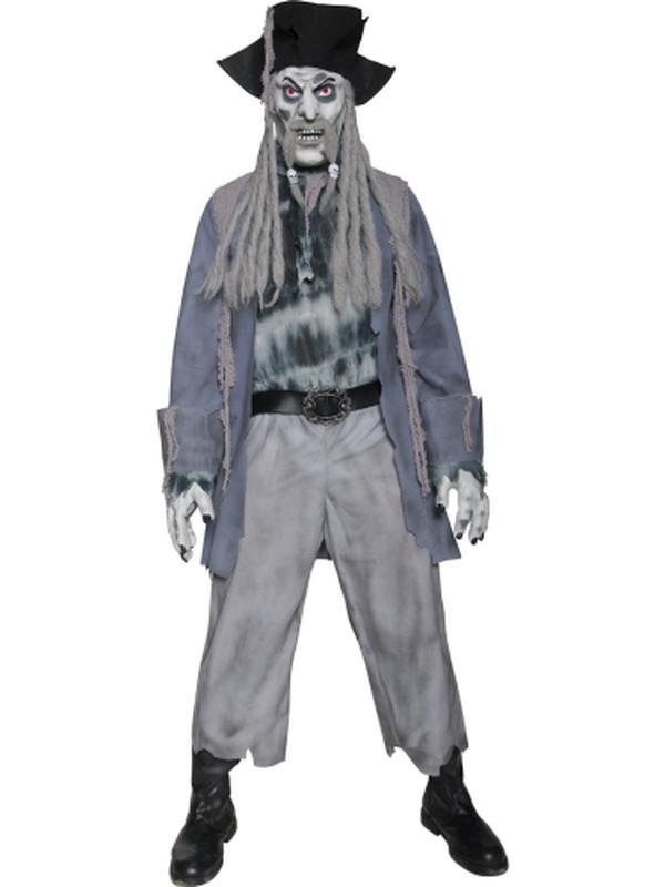 Zombie Ghost Pirate Costume - Jokers Costume Mega Store