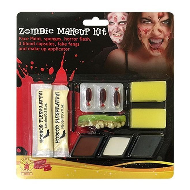 Zombie Make Up Kit - Jokers Costume Mega Store