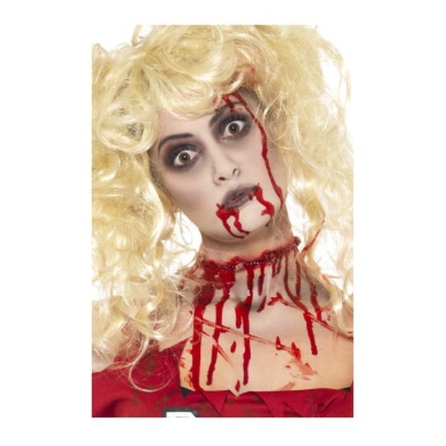 Zombie Make Up Set, Red, Includes Facepaint - Jokers Costume Mega Store