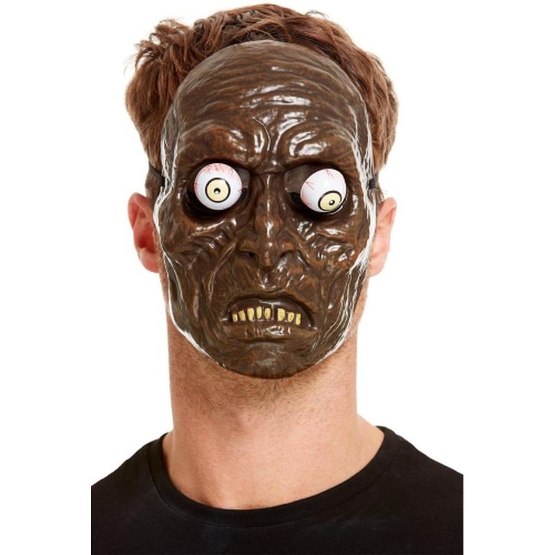Zombie Mask, Green, Pvc - Jokers Costume Mega Store