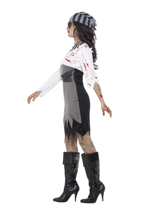 Zombie Pirate Lady Costume - Jokers Costume Mega Store