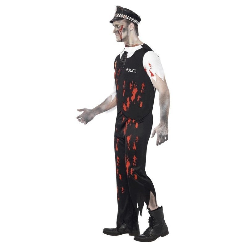 Zombie Policeman Costume - Jokers Costume Mega Store