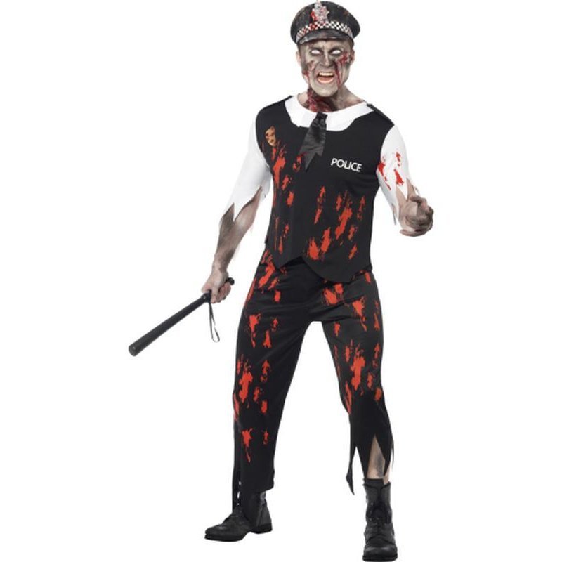 Zombie Policeman Costume - Jokers Costume Mega Store