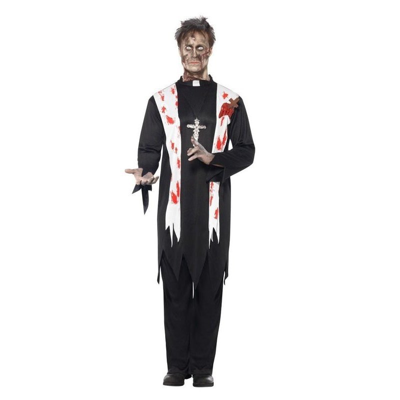 Zombie Priest Costume - Jokers Costume Mega Store