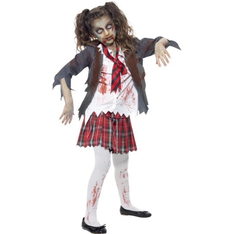 Zombie School Girl Costume - Jokers Costume Mega Store