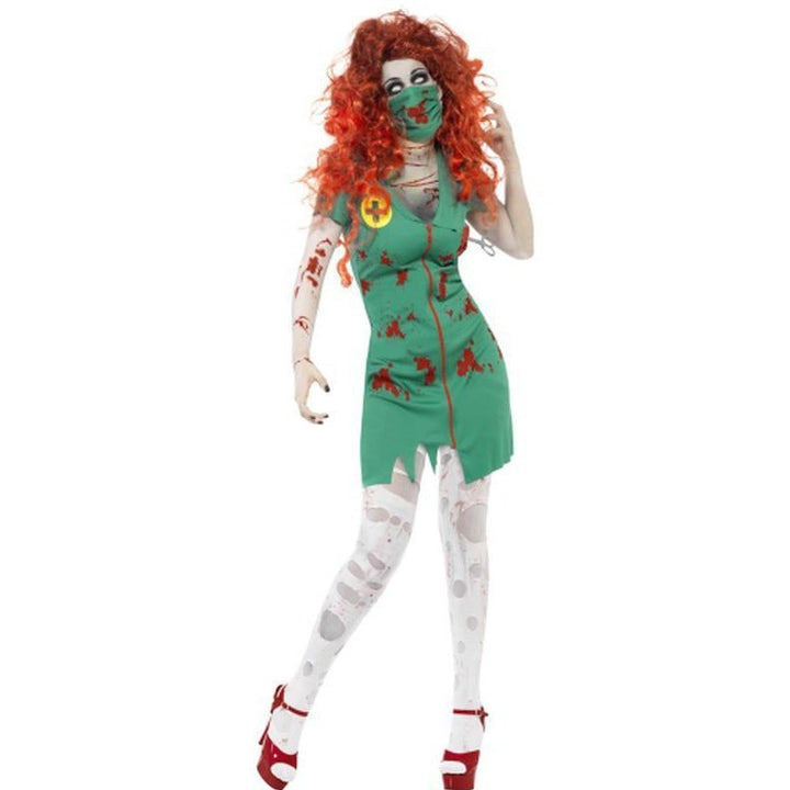 Zombie Scrub Nurse Costume - Jokers Costume Mega Store