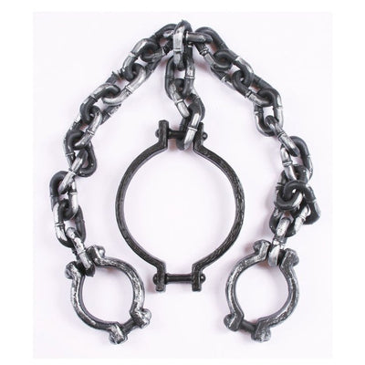 Zombie Shackles And Collar (Fw) - Jokers Costume Mega Store