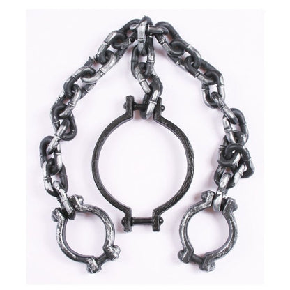 Zombie Shackles And Collar (Fw) - Jokers Costume Mega Store