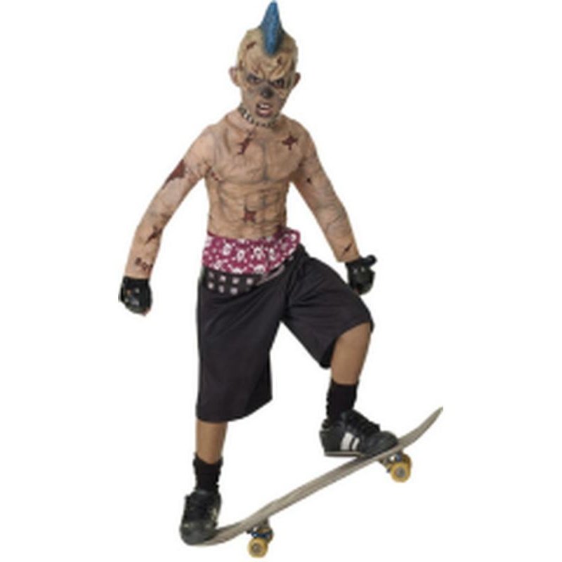 Zombie Skate Punk Size L - Jokers Costume Mega Store