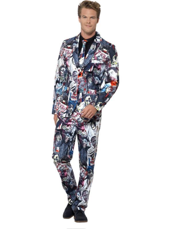 Zombie Stand Out Suit - Jokers Costume Mega Store