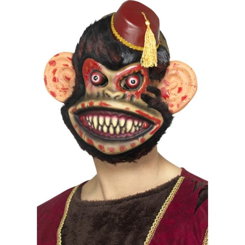 Zombie Toy Monkey Mask - Jokers Costume Mega Store