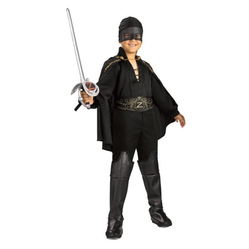 Zorro Child Size M - Jokers Costume Mega Store